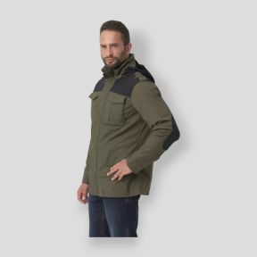 covert m-65® jacket - taiga green / black a - helikon