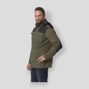 covert m-65® jacket - taiga green / black a - helikon