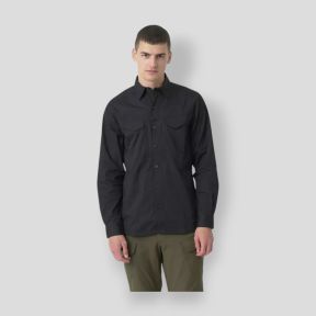 defender mk2 shirt long sleeve® - polycotton ripstop - black - helikon