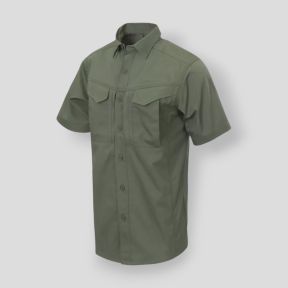 defender mk2 shirt short sleeve® - polycotton ripstop - olive green - helikon