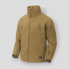 gunfighter jacket - shark skin windblocker - coyote - helikon