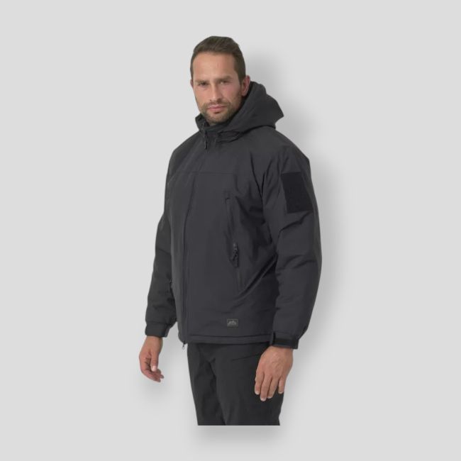 level 7 lightweight winter jacket - climashield® apex 100g - black - helikon