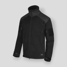 Liberty Jacket - Double Fleece - Czarny - Helikon