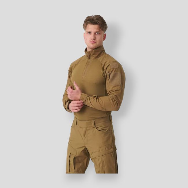 mcdu combat shirt® - nyco ripstop - coyote - helikon