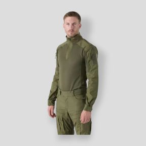 mcdu combat shirt® - nyco ripstop - olive green - helikon