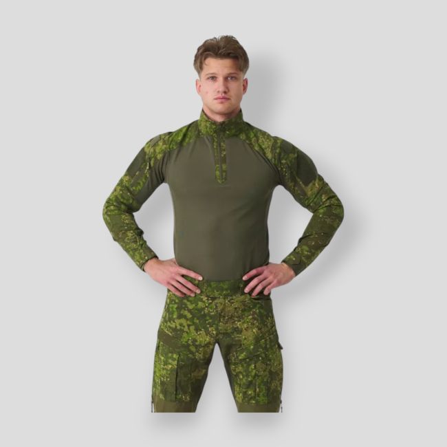 mcdu combat shirt® - nyco ripstop - pencott® wildwood™ - helikon