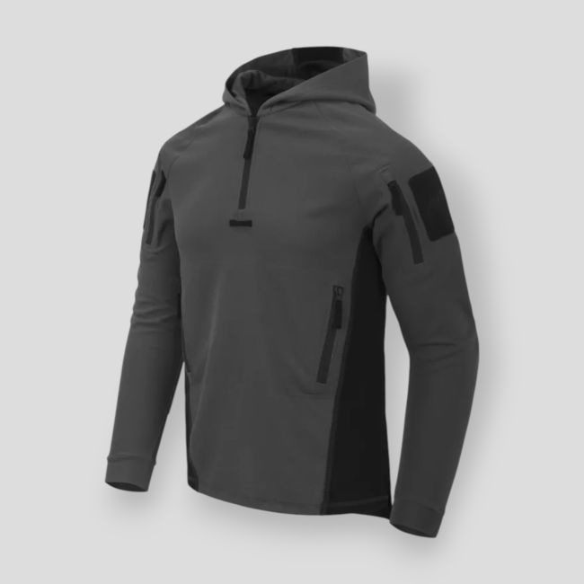 range hoodie - topcool - shadow grey/black - helikon