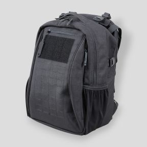 Plecak taktyczny 33L Faucon z wyjmowanym nosicielem płyt - Czarny - Patrol Equipement