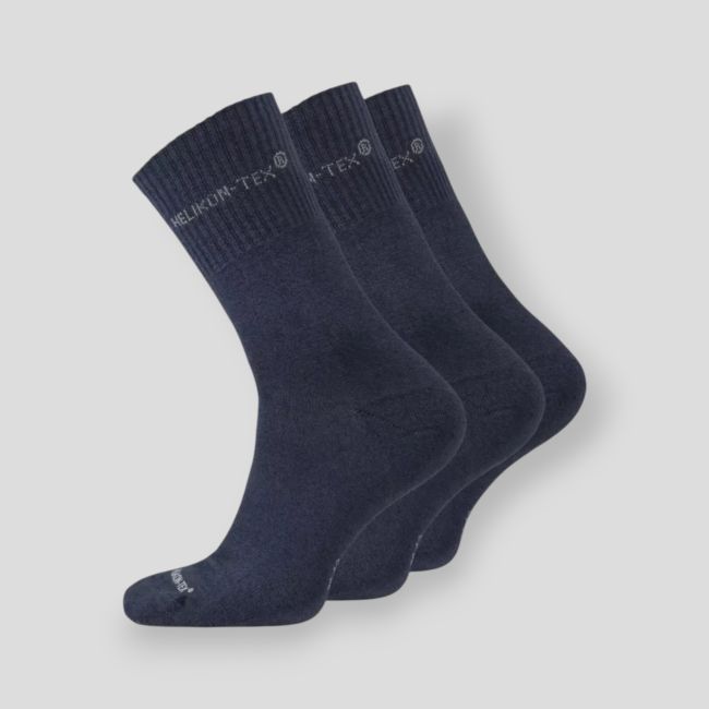 all round socks - 3 pack - navy blue - helikon