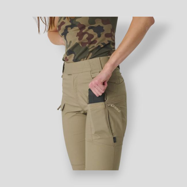 women's utp resized® (urban tactical pants®) - polycotton ripstop - khaki - helikon