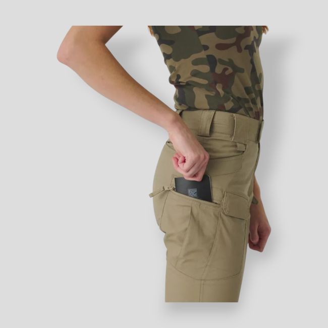 women's utp resized® (urban tactical pants®) - polycotton ripstop - khaki - helikon