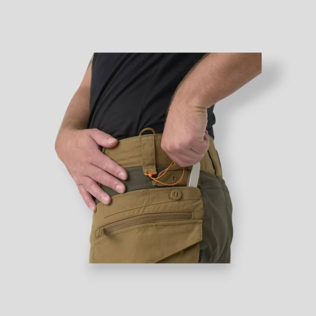 pilgrim pants® - coyote / taiga green a - helikon