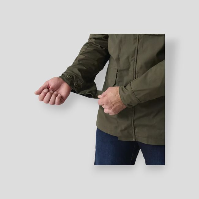 covert m-65® jacket - taiga green / black a - helikon