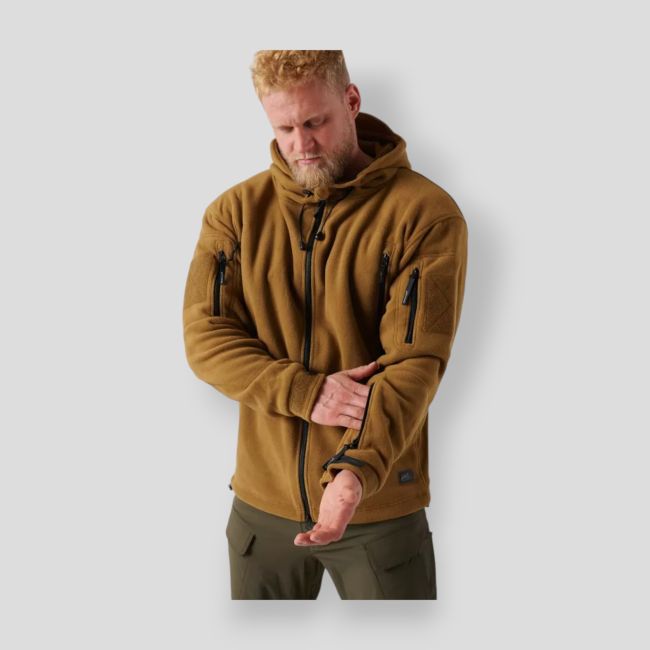 patriot jacket - double fleece - coyote - helikon