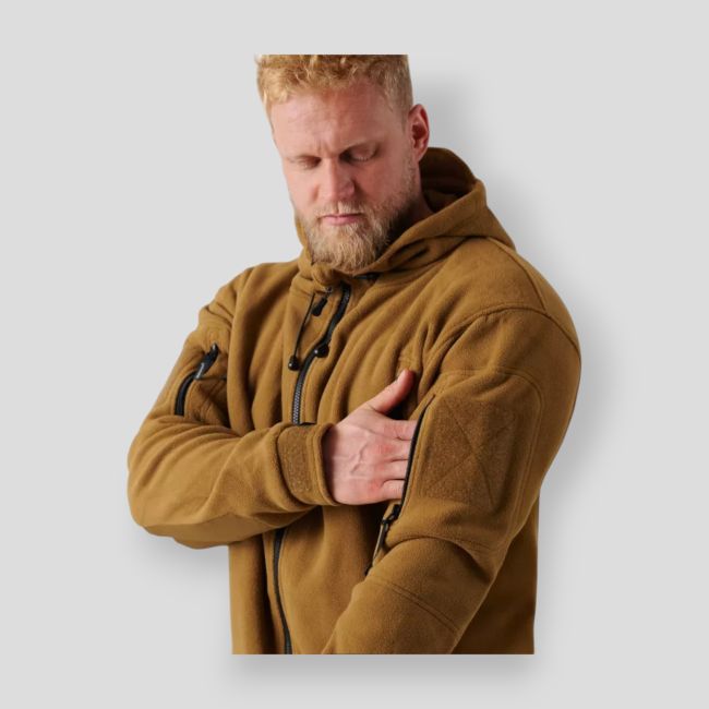 patriot jacket - polar duplo - coyote - helikon