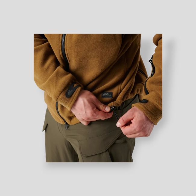 Patriot jas - dubbele fleece - coyote - Helikon
