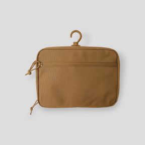 Hängende Kulturtasche mit Spiegel - Coyote - OPEX