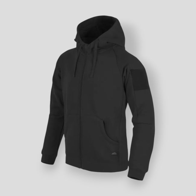 urban tactical hoodie lite (fullzip)® - black - helikon
