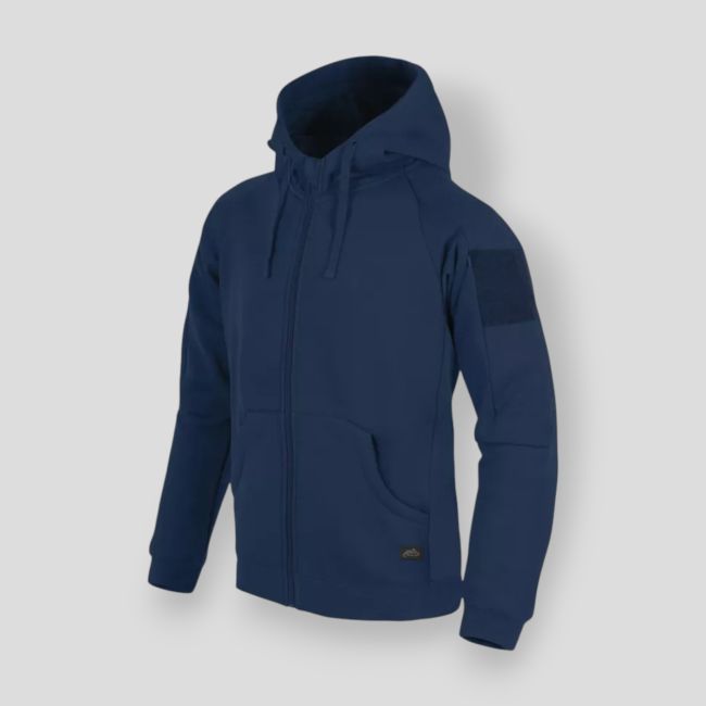 urban tactical hoodie lite (fullzip)® - blue - helikon