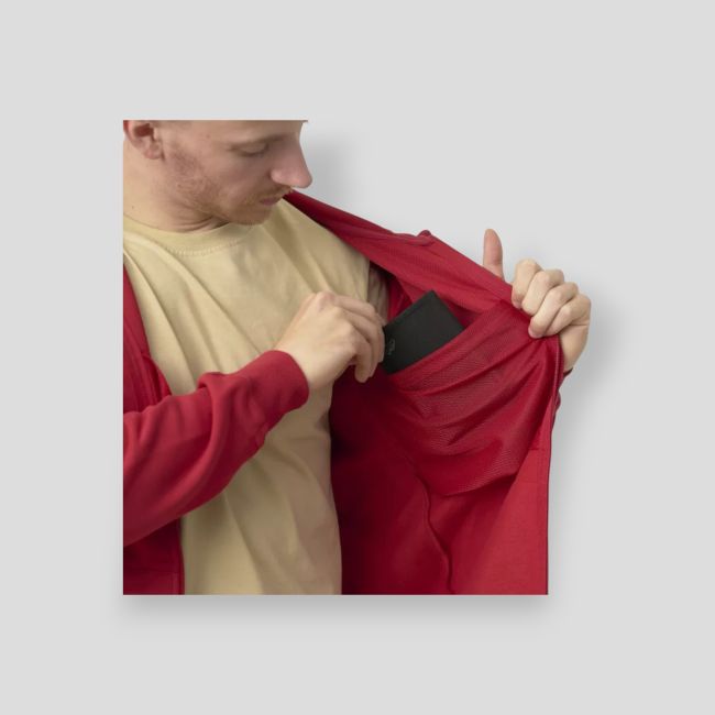 urban tactical hoodie lite (fullzip)® - red - helikon