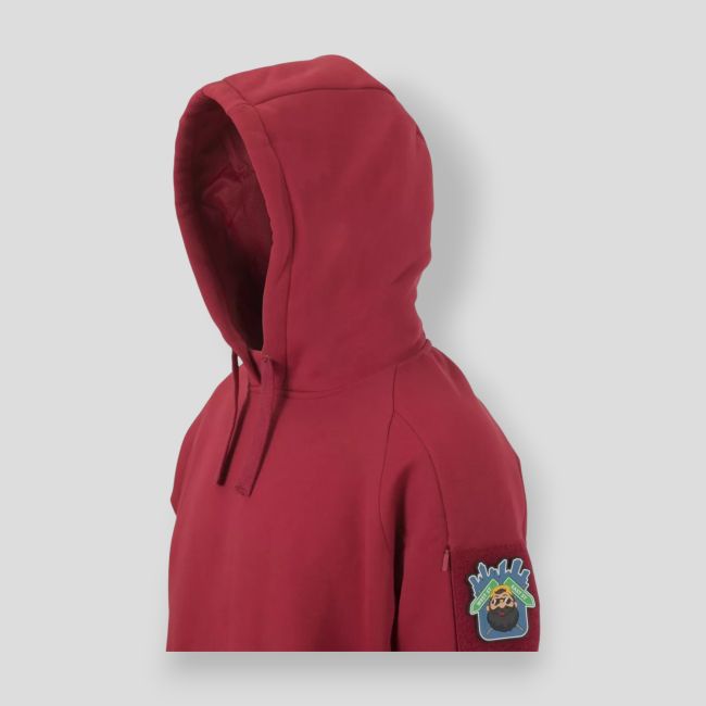 urban tactical hoodie lite (kangaroo) - red - helikon