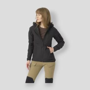 Damen Wolfhound Hoodie Jacket® - Schwarz - Helikon
