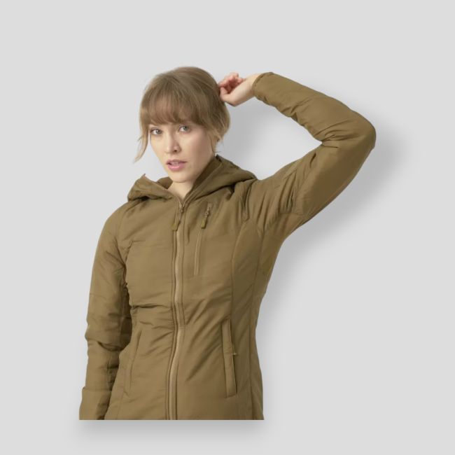 women's wolfhound hoodie jacket® - coyote - helikon