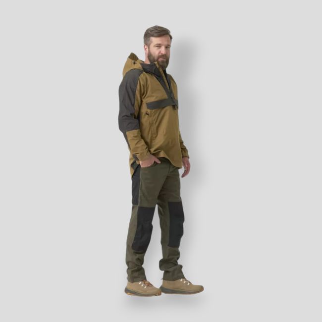 woodsman anorak jacket® - coyote / ash grey - helikon