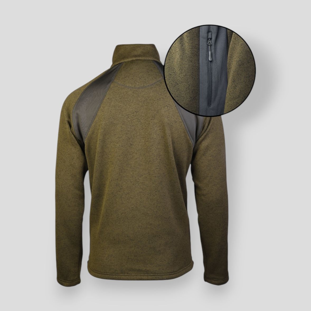 Casaco polar Structure - Verde Oliva - Mil-Tec