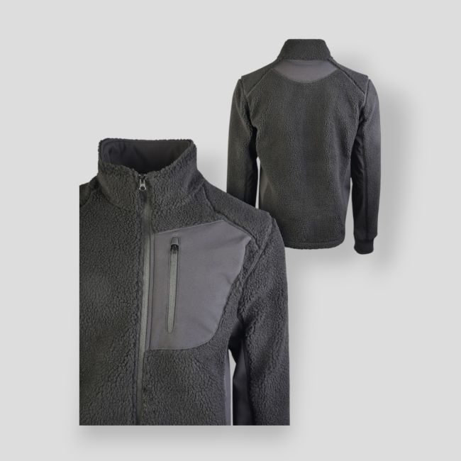 Fleece jas Teddy Bearforce - Zwart - Mil-Tec