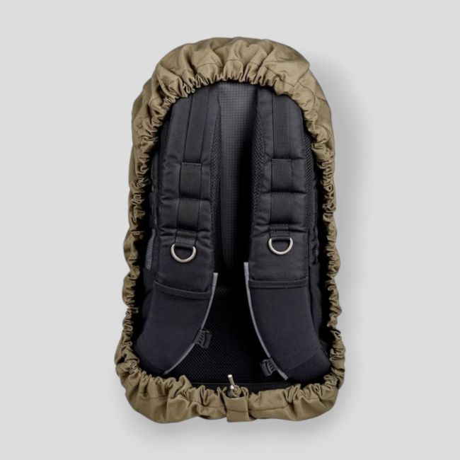 Couvre sac à dos réversible 25/35L - Coyote-Noir - Ares