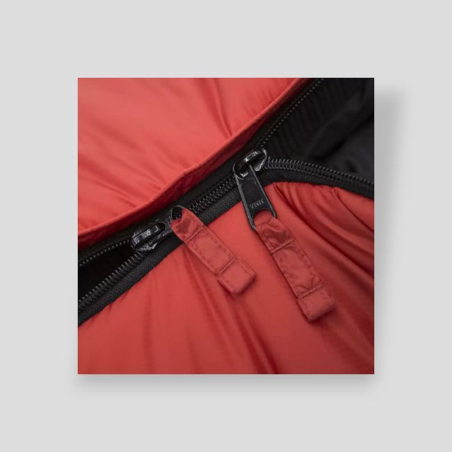 Expeditie mummieslaapzak G 490x L (-44° tot -13°C en +) G-LOFT® - Rood - Carinthia