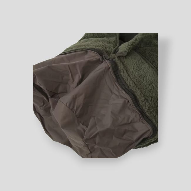 Couverture d'affût de chasse polaire en loden pour bas du corps (200cm) G-LOFT® - Vert Olive - Carinthia