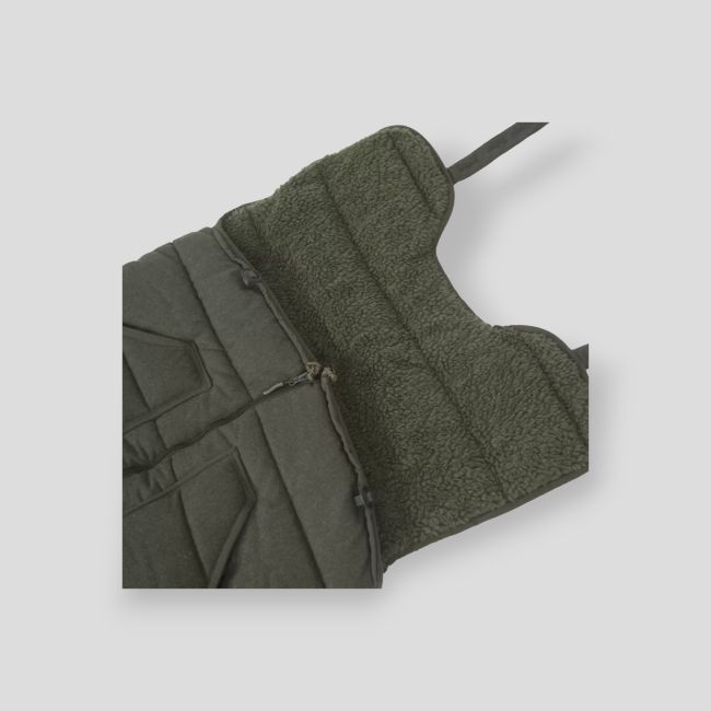 Couverture d'affût de chasse polaire en loden pour bas du corps (200cm) G-LOFT® - Vert Olive - Carinthia