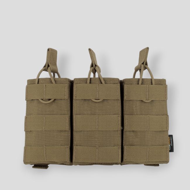 Potrójne etui na magazynek Eagle do karabinów szturmowych - Coyote - Trix Tactical