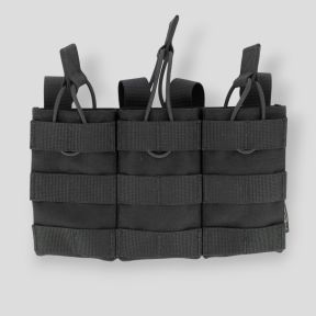 Porte-chargeur triple Eagle pour fusils d'assaut - Noir - Trix Tactical