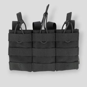 Potrójne etui na magazynek Eagle do karabinów szturmowych - Czarny - Trix Tactical
