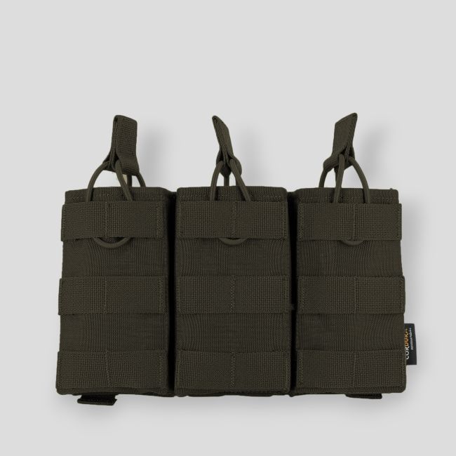 Potrójne etui na magazynek Eagle do karabinów szturmowych - Ranger Green - Trix Tactical