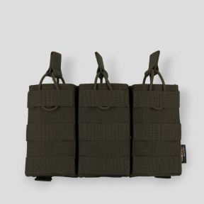 Drievoudige magazijnhouder Eagle voor aanvalsgeweren - Ranger Green - Trix Tactical