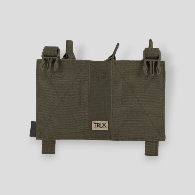 Dreifache Magazintasche Eagle für Sturmgewehre mit Klettrücken - Ranger Green - Trix Tactical