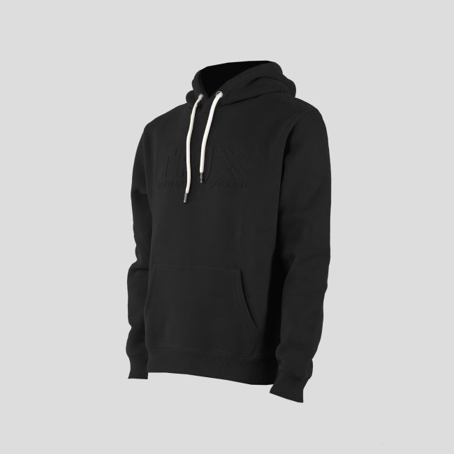 Bluza z kapturem Storm - Czarny - Trix Tactical