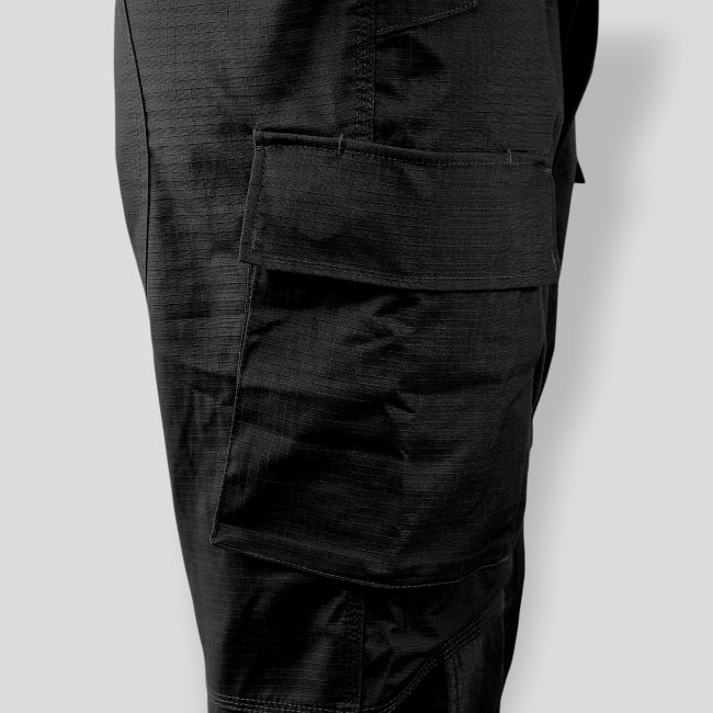 Spodnie bojowe ripstop - Czarny - Trix Tactical