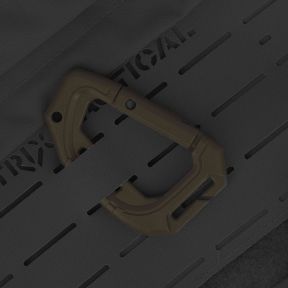 Set van 2 karabijnhaken 9cm - Ranger Green - Trix Tactical
