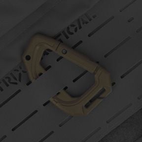 Lot de 2 mousquetons 9cm - Ranger Green - Trix Tactical