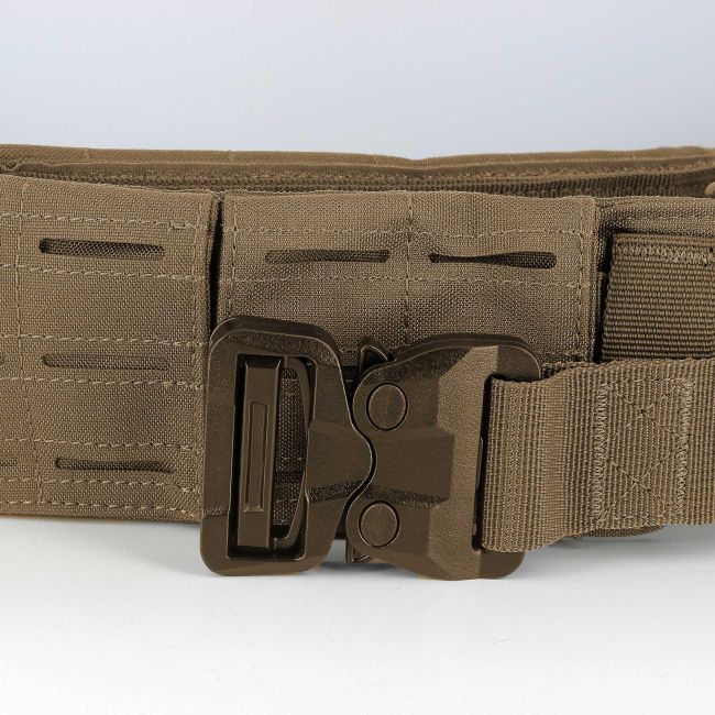 Sniper Doppelgürtel mit Cobra-Polymerschnalle - Coyote - Trix Tactical