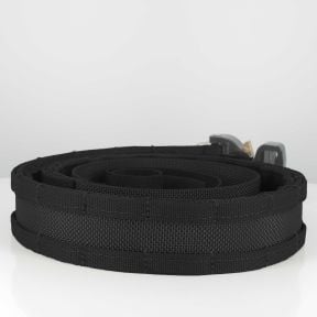 Ceinture double Elite avec boucle cobra en métal - Noir - Trix Tactical