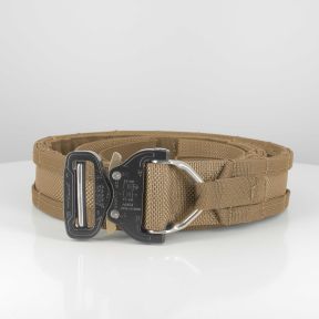 Ceinture double Elite avec boucle cobra en métal - Coyote - Trix Tactical