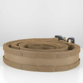 Ceinture double Elite avec boucle cobra en métal - Coyote - Trix Tactical
