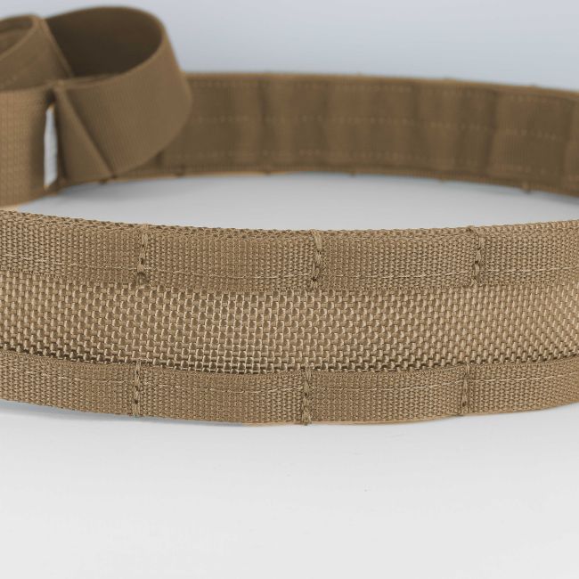 Ceinture double Elite avec boucle cobra en métal - Coyote - Trix Tactical