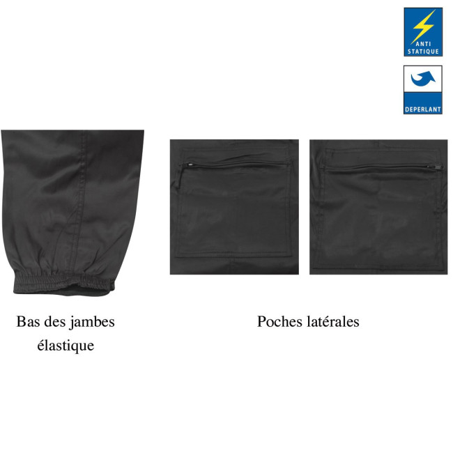 Pantalon SECURITE noir Platinium - Patrol